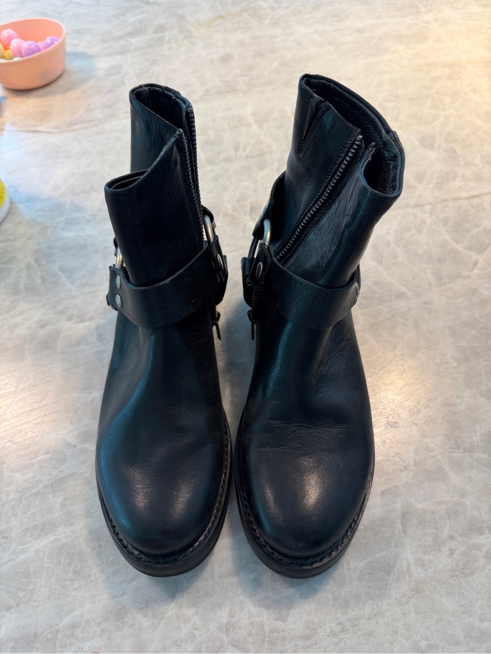 Frye Moto Booties